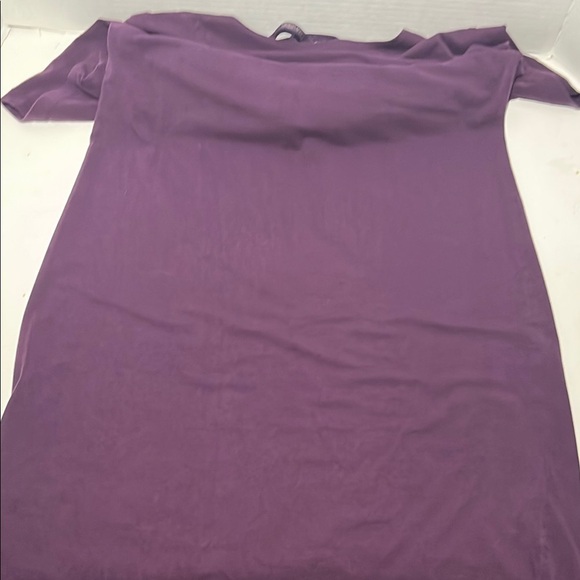 Calvin Klein Purple Lace-Up Top - Picture 10 of 11